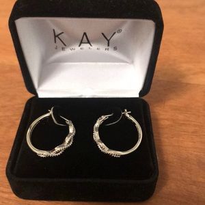 Hoop earrings